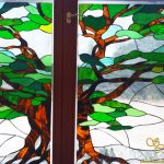 Glasmalerei: Der Baum des Lebens - Soós Csilla